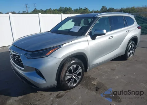 2021 Toyota Highlander Xle из США, поврежденный, VIN 5TDGZRAH4MS518564